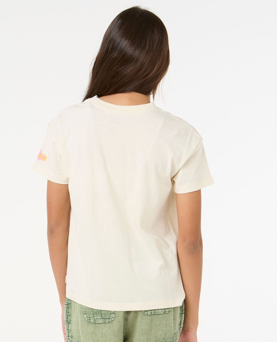 island bliss art tee-menina 8-14 anos