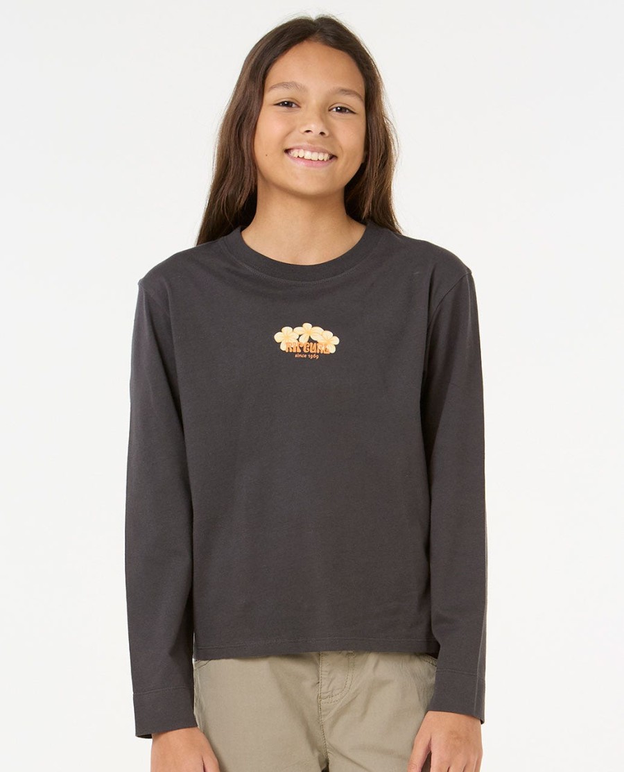 island bliss camiseta manga longa-menina 8-14 anos