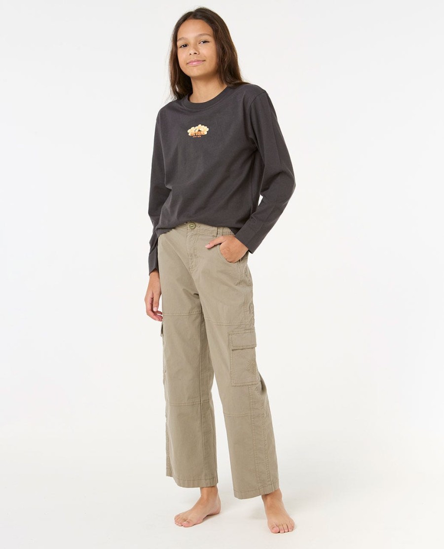 island bliss camiseta manga longa-menina 8-14 anos