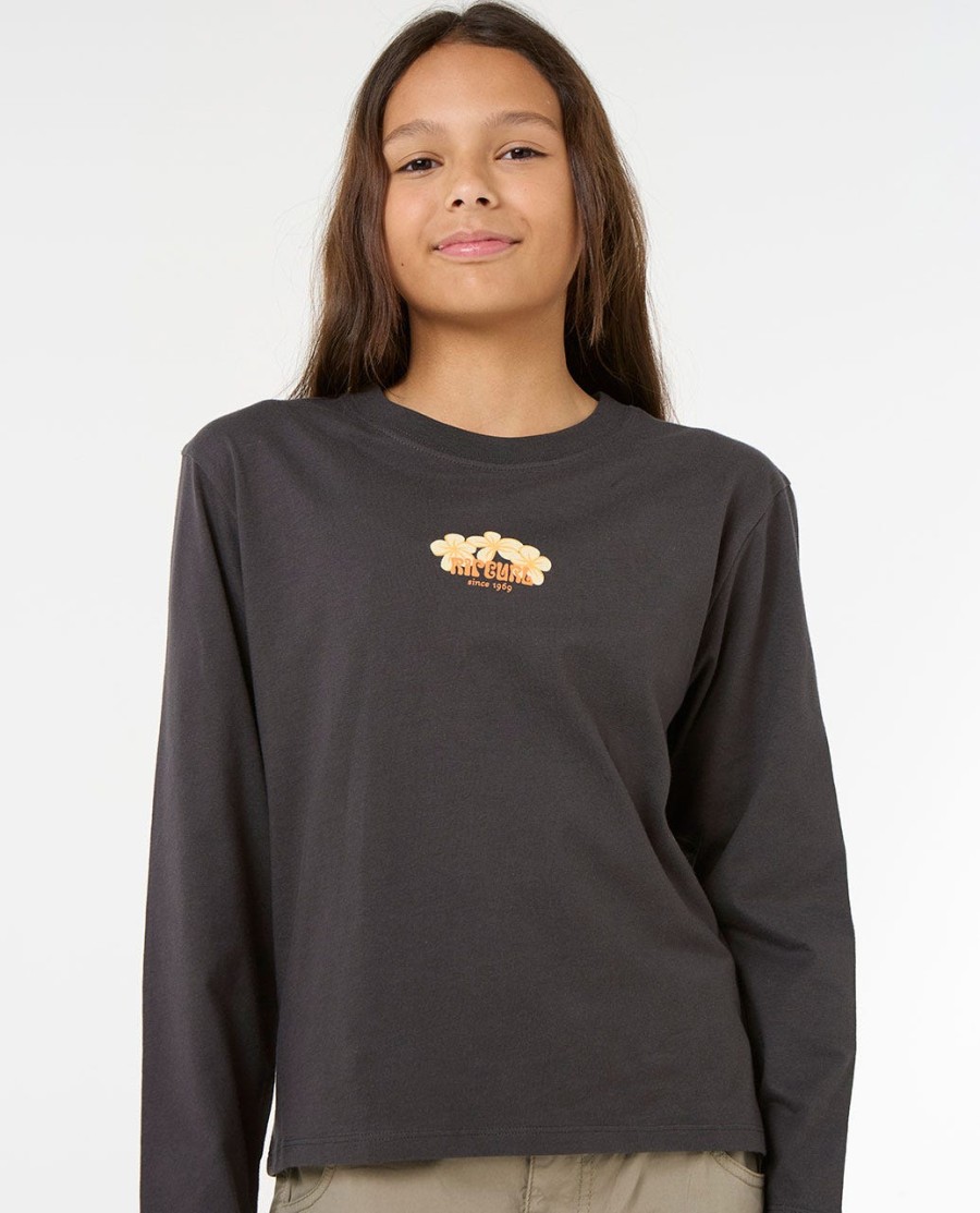 island bliss camiseta manga longa-menina 8-14 anos