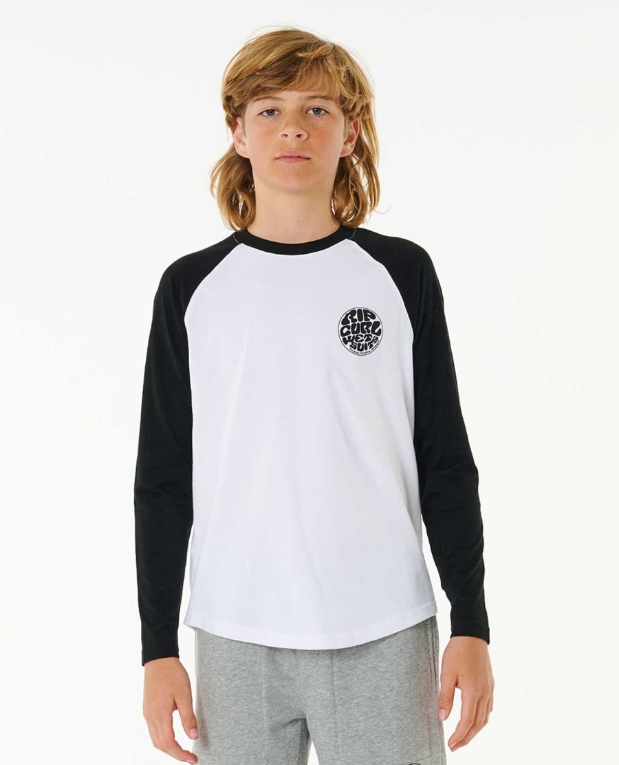 wettie icon camiseta manga comprida-boys 8-16 anos