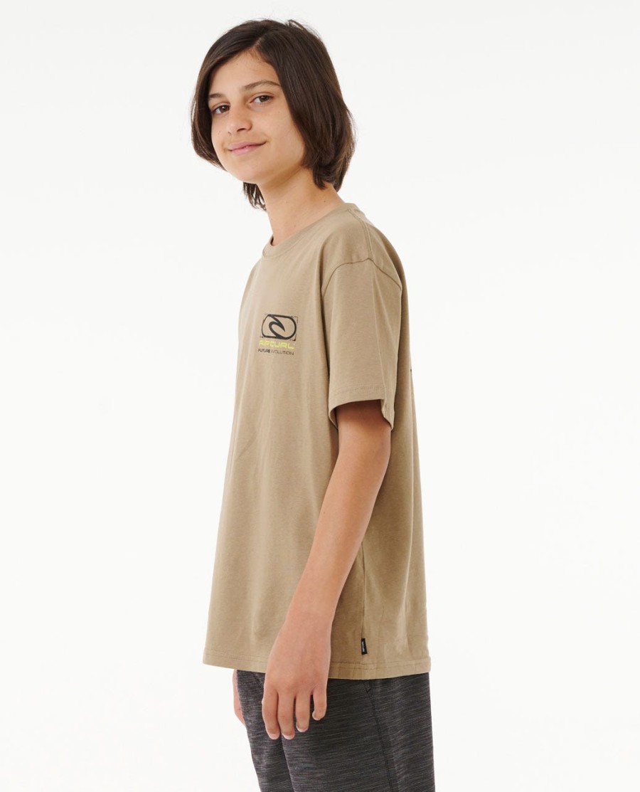 future evolution logo tee - boy 8-16 anos