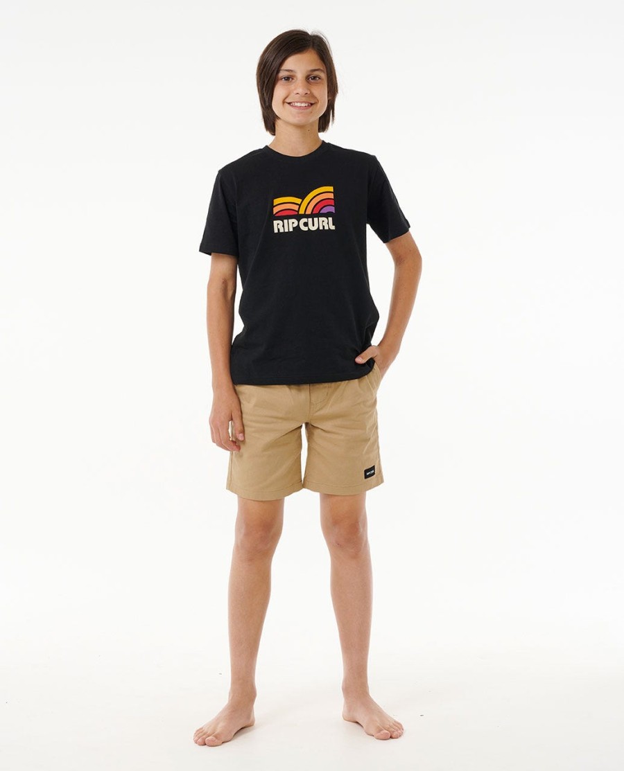 surf revival capture tee-rapazes 8-16 anos