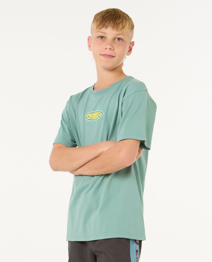 raw energy logo tee-rapazes 8-16 anos