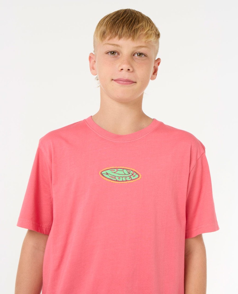 raw energy logo tee-rapazes 8-16 anos