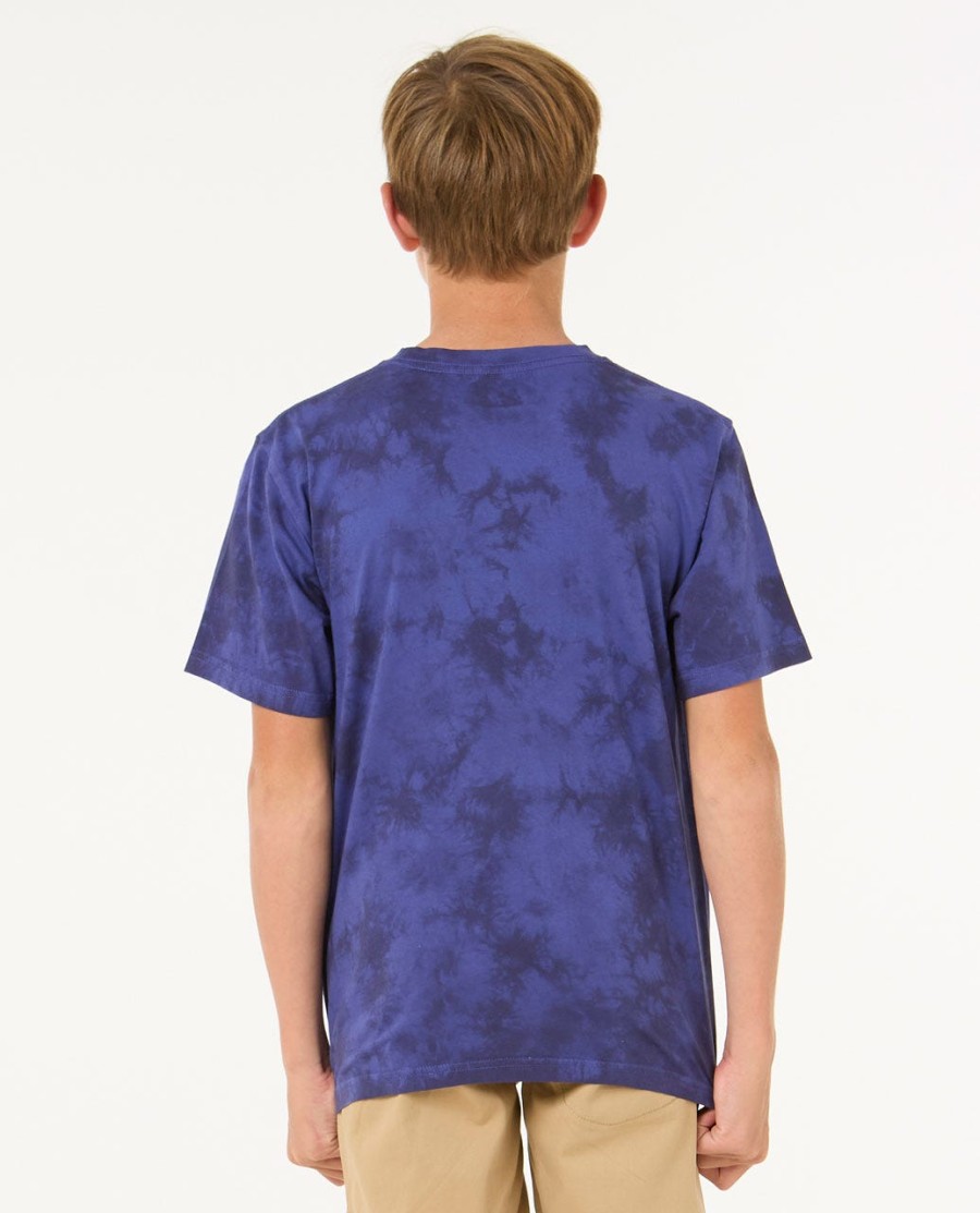 raw energy tie dye tee - boys 8-16 anos