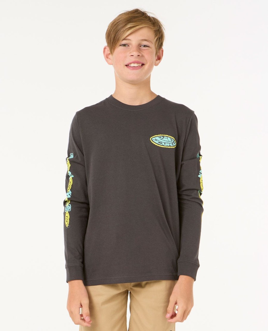 raw energy camiseta manga longa-meninos 8-16 anos