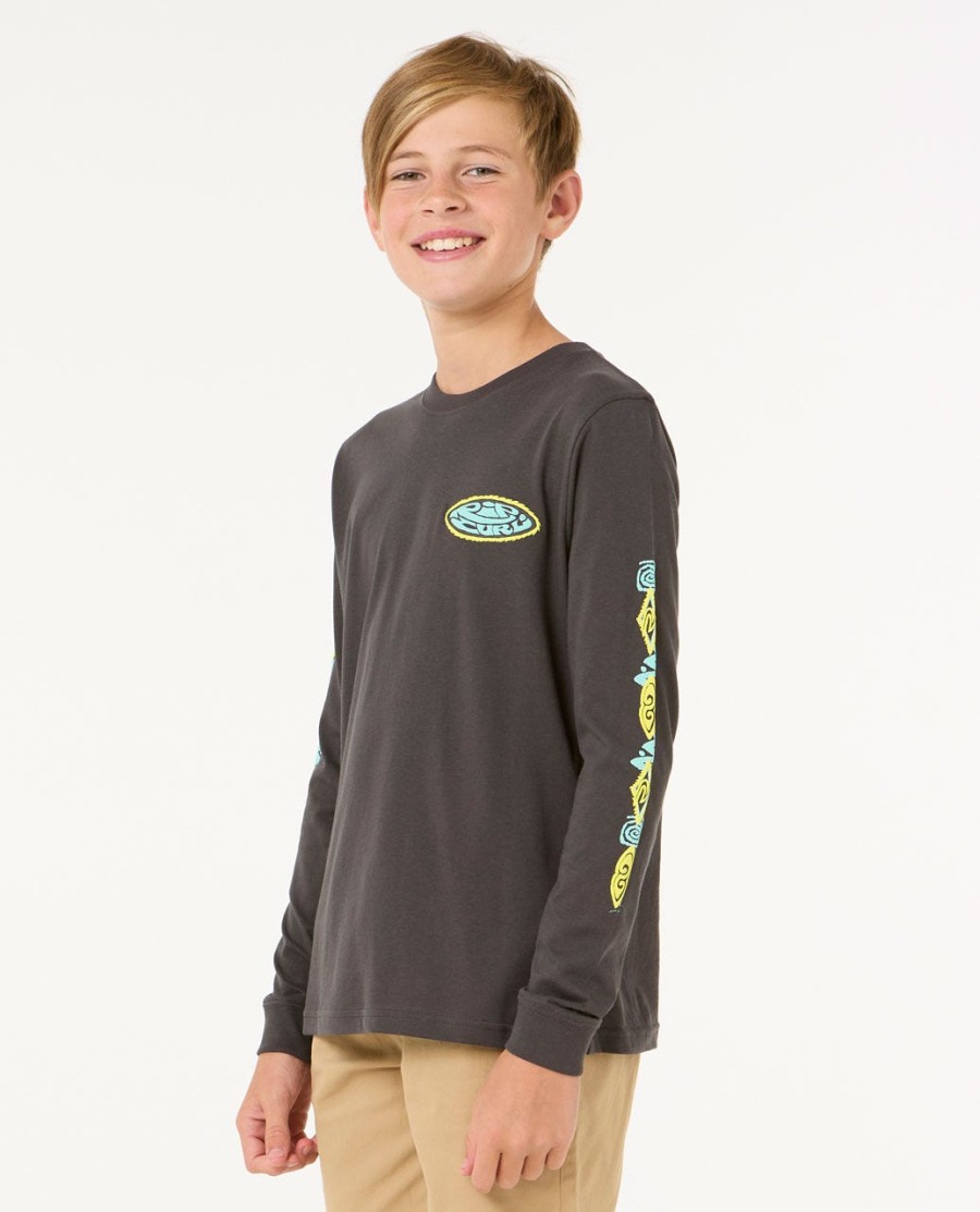 raw energy camiseta manga longa-meninos 8-16 anos