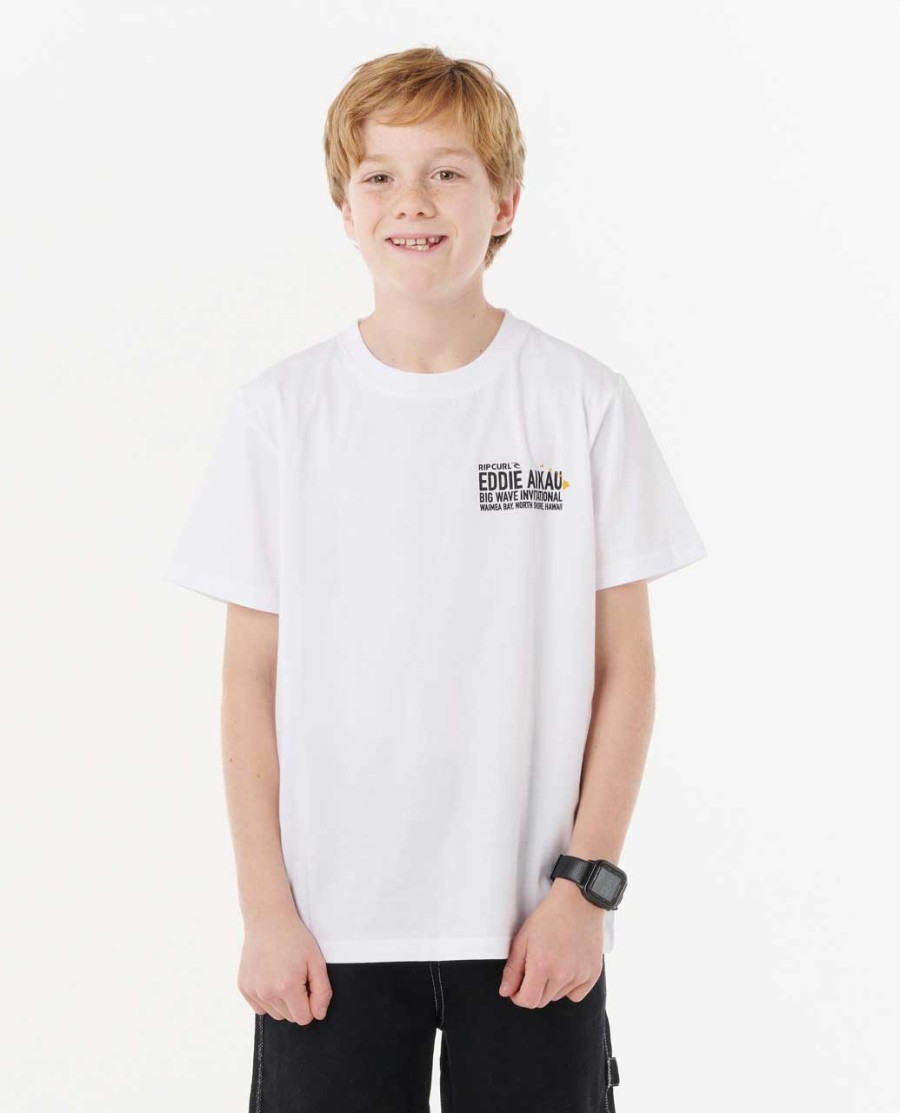 eddie would go poster tee- kids