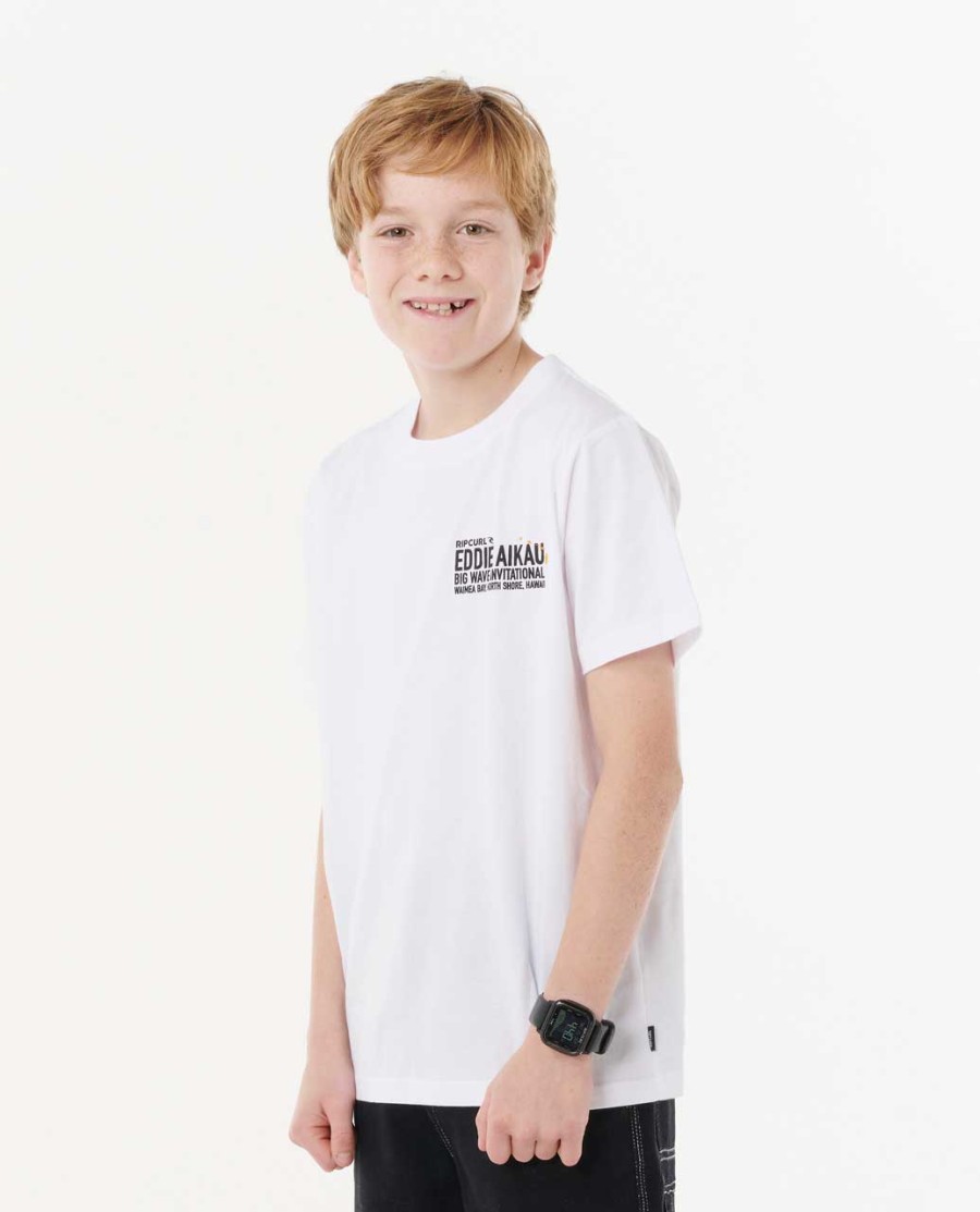 eddie would go poster tee- kids