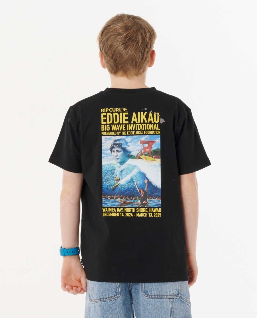 eddie would go poster tee- kids
